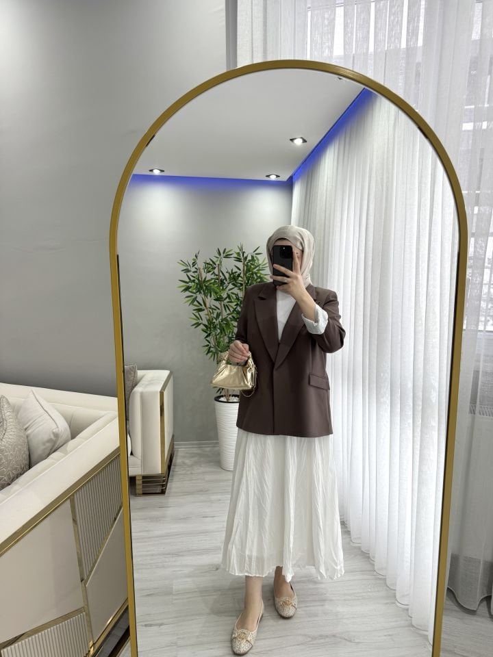 Blazer kahve ceket