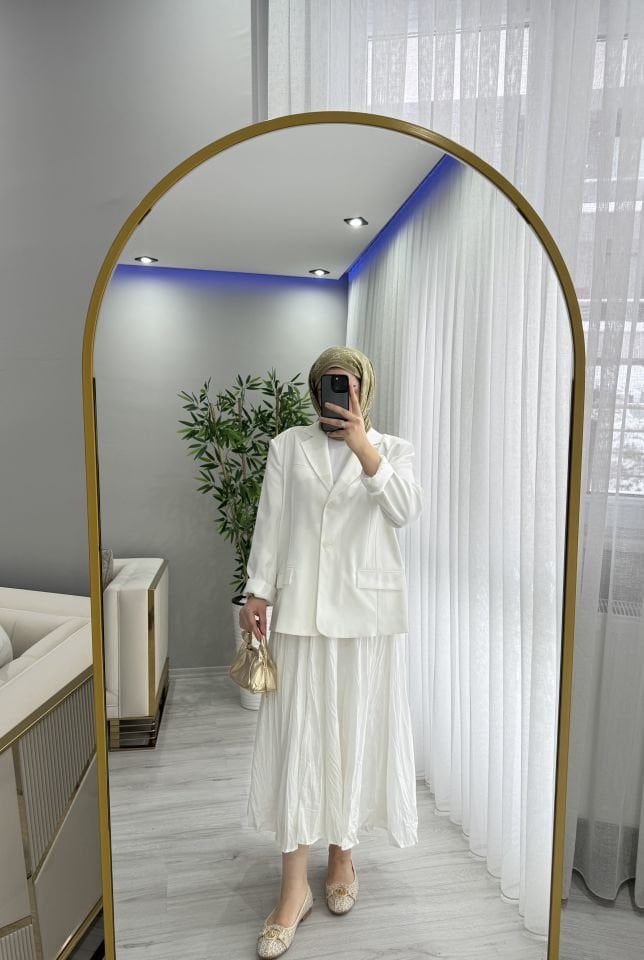 Oversize kalıp blazer ceket