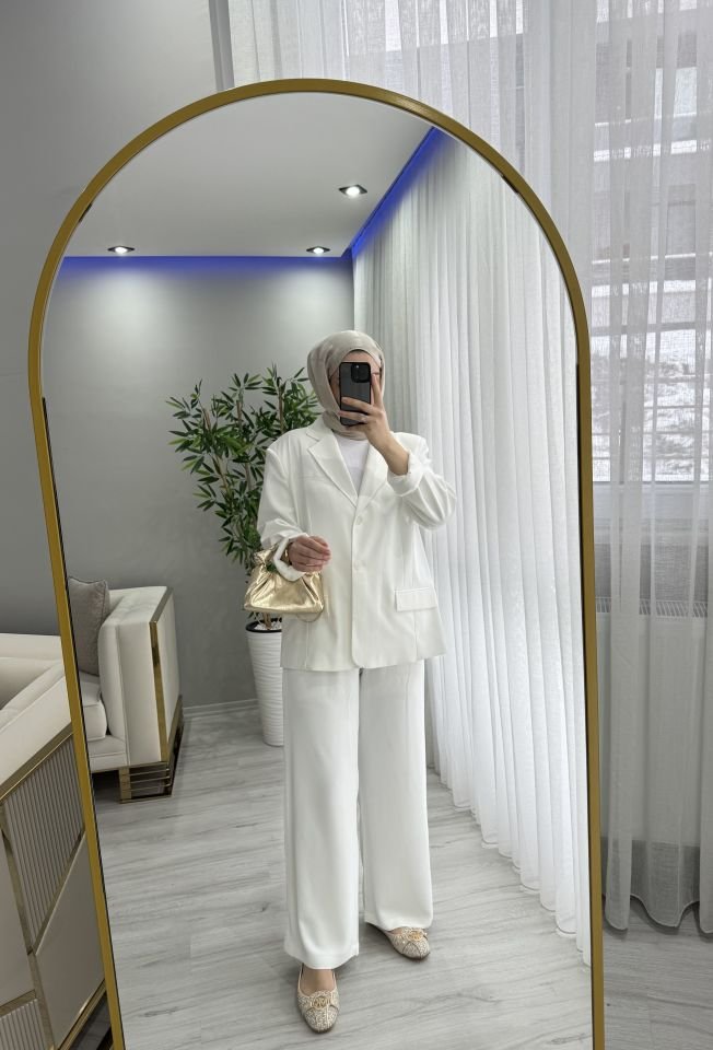 Oversize kalıp blazer ceket