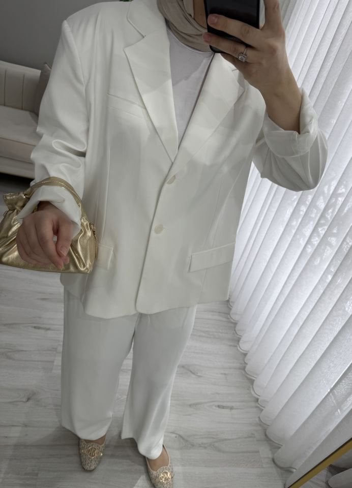 Oversize kalıp blazer ceket