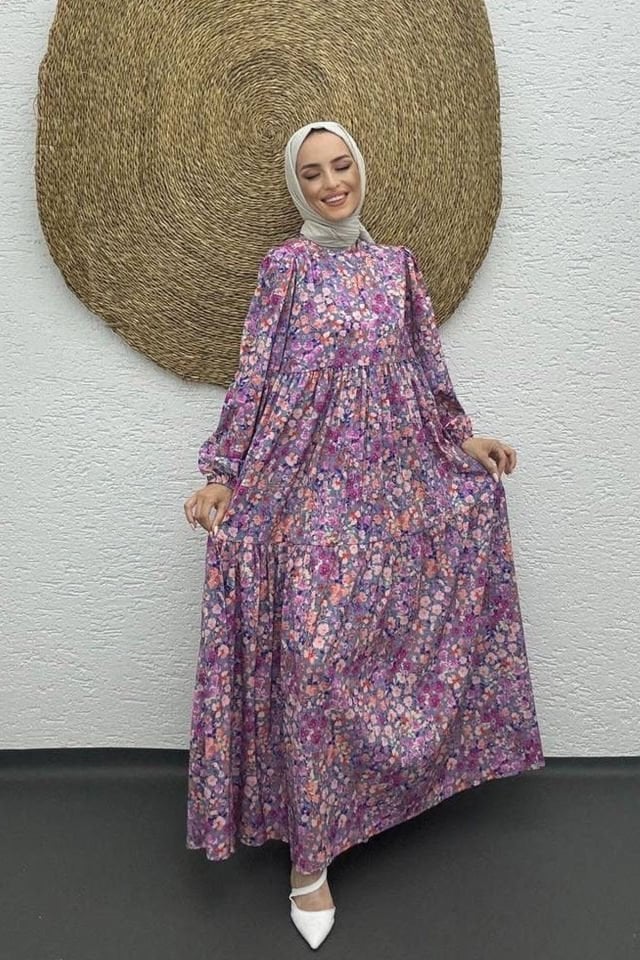 Çiçekli elbisem
