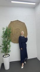 Pilseli şifon takım