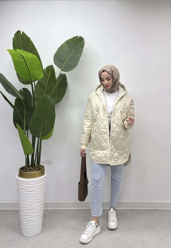 KAPİTONE MONT KREM