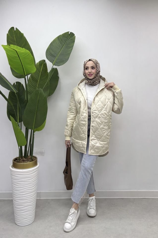 KAPİTONE MONT KREM