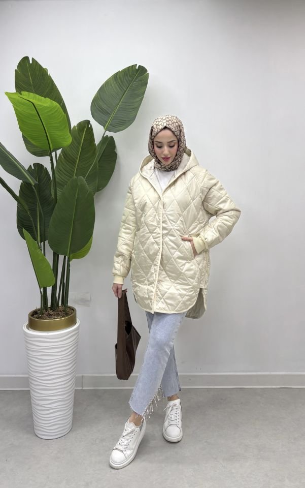 KAPİTONE MONT KREM