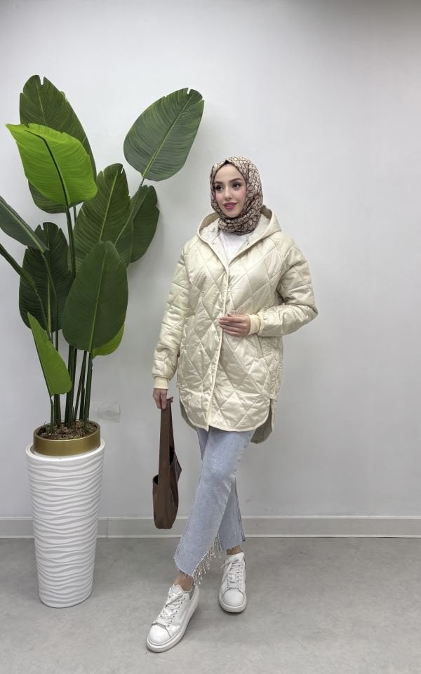 KAPİTONE MONT KREM