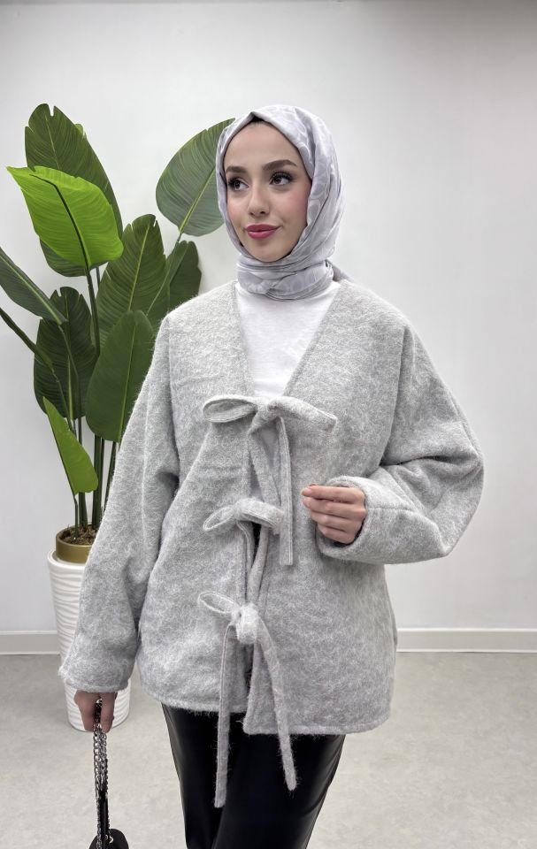 Bambu ceket gri