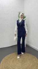 Taş detaylı takım