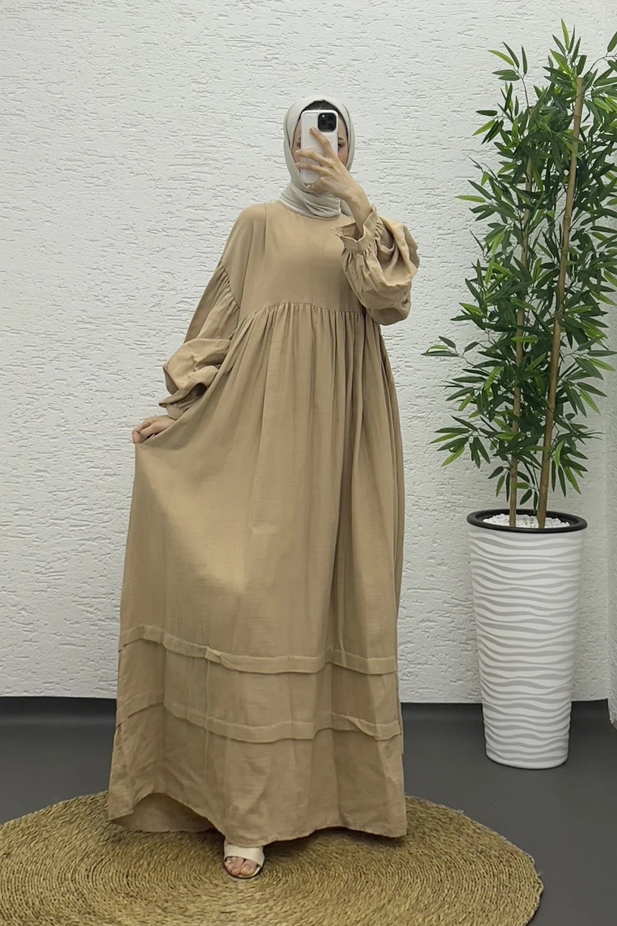 Müslin elbise