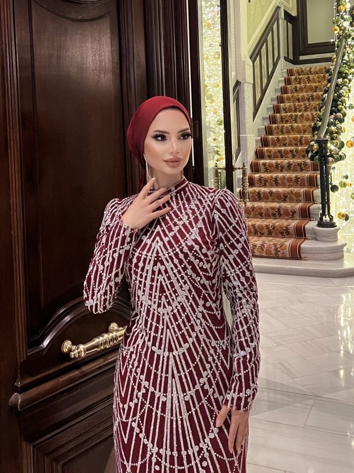 Taşlı abiye