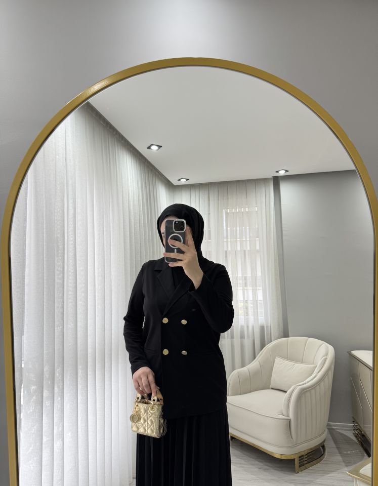 Blazer ceketli takım