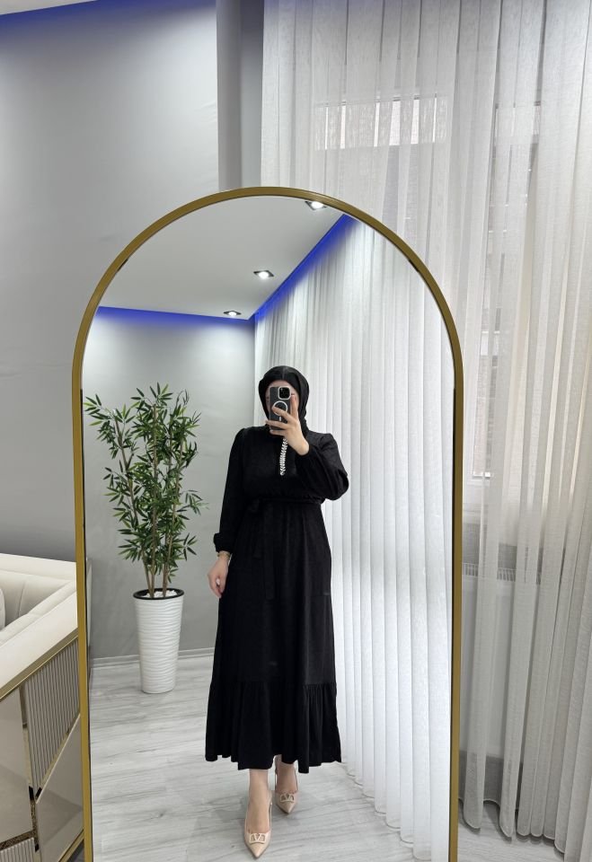 Jesica elbise siyah