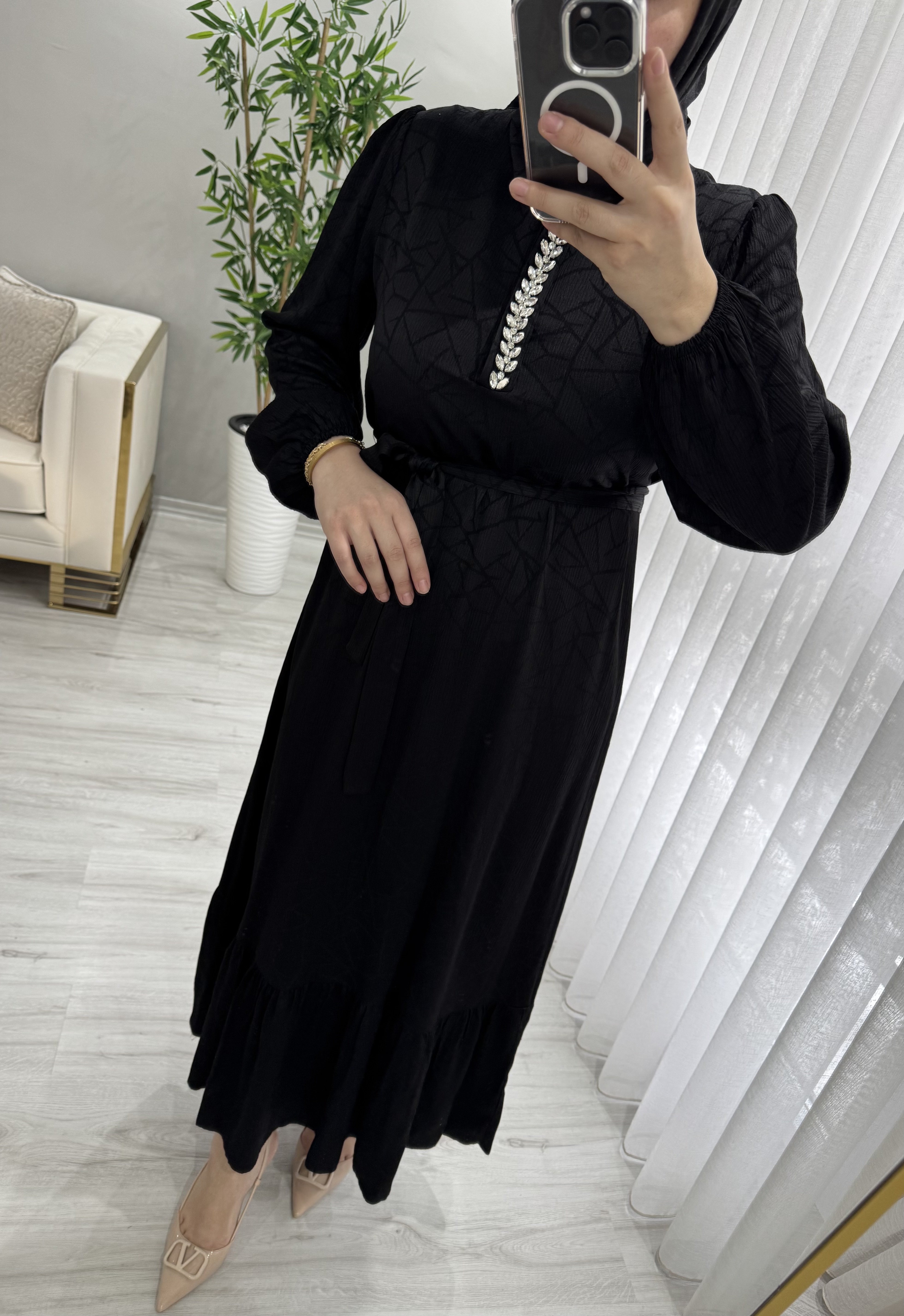 Jesica elbise siyah