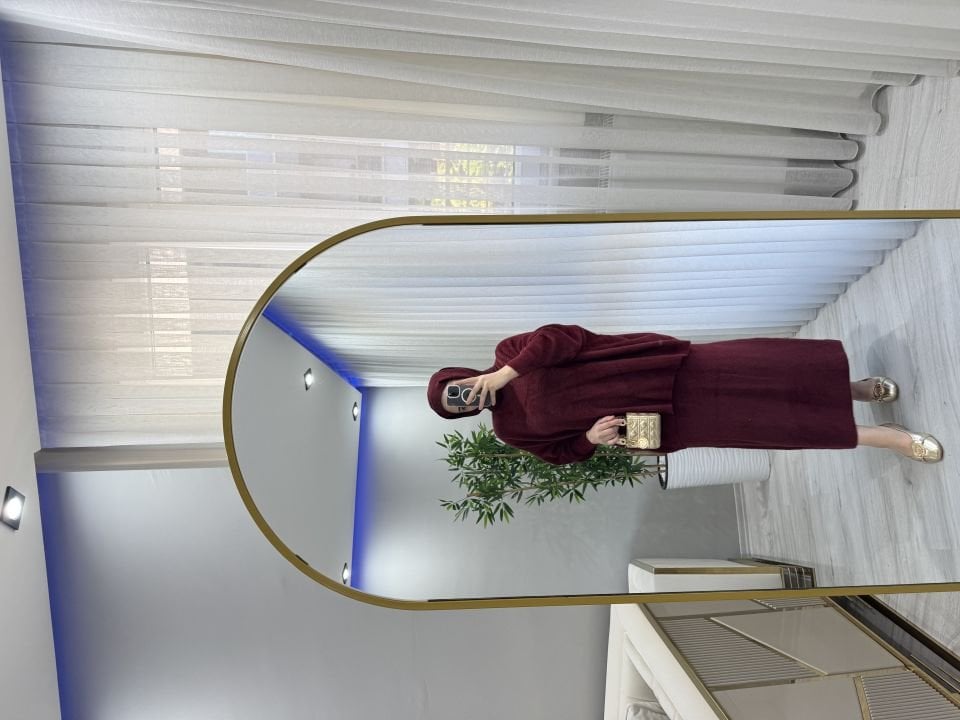 Angora takım bordo