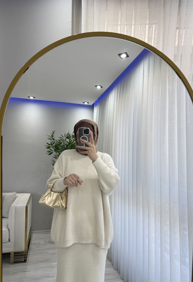 Angora takım Ekru