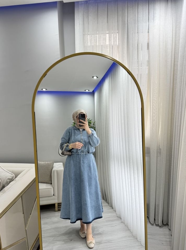 Denim jean takım
