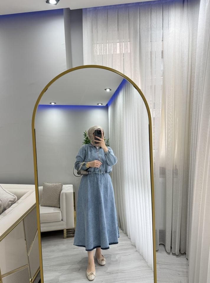 Denim jean takım