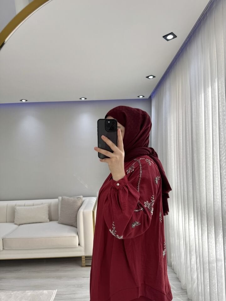 Nakışlı kimona takım