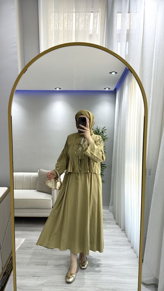 Keten kimono takım