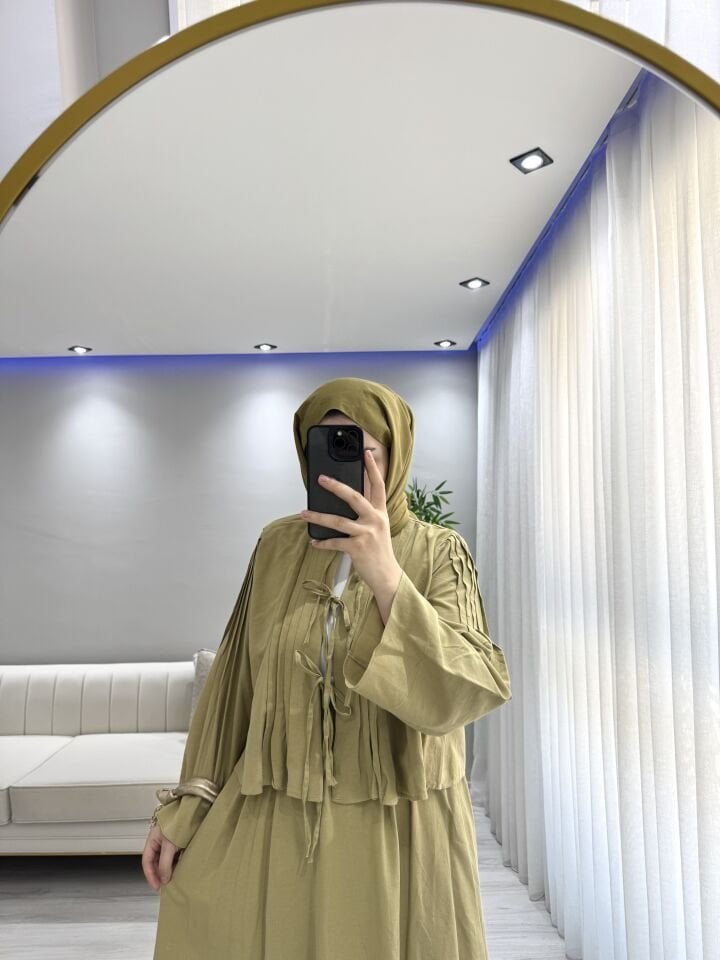 Keten kimono takım