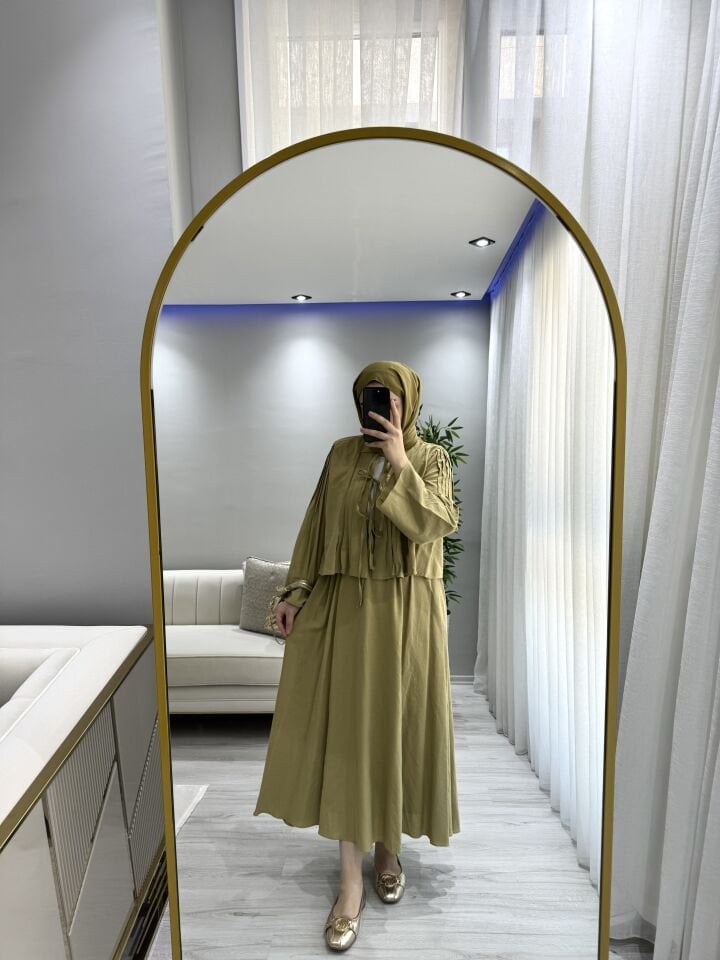 Keten kimono takım