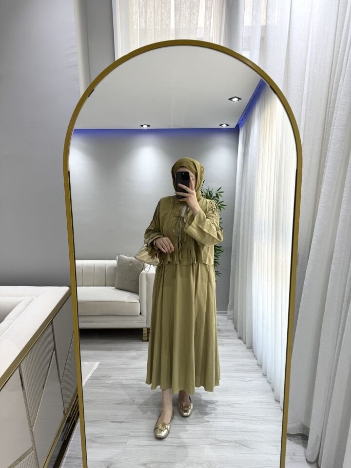 Keten kimono takım