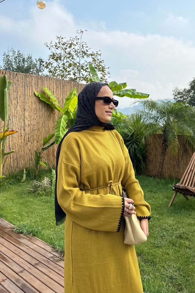 ÖRME TRİKO ELBİSE