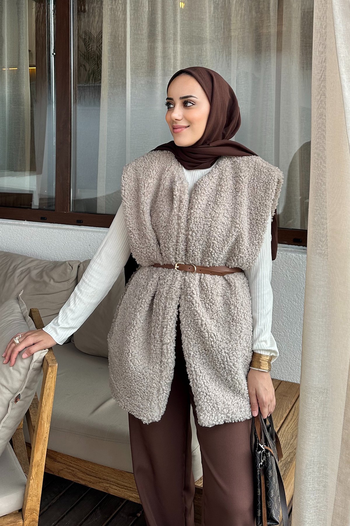 ZARA PELUŞ HIRKA