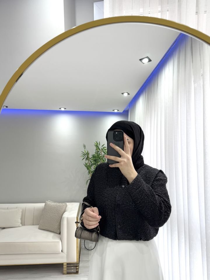 Bambu Jakar ceket siyah
