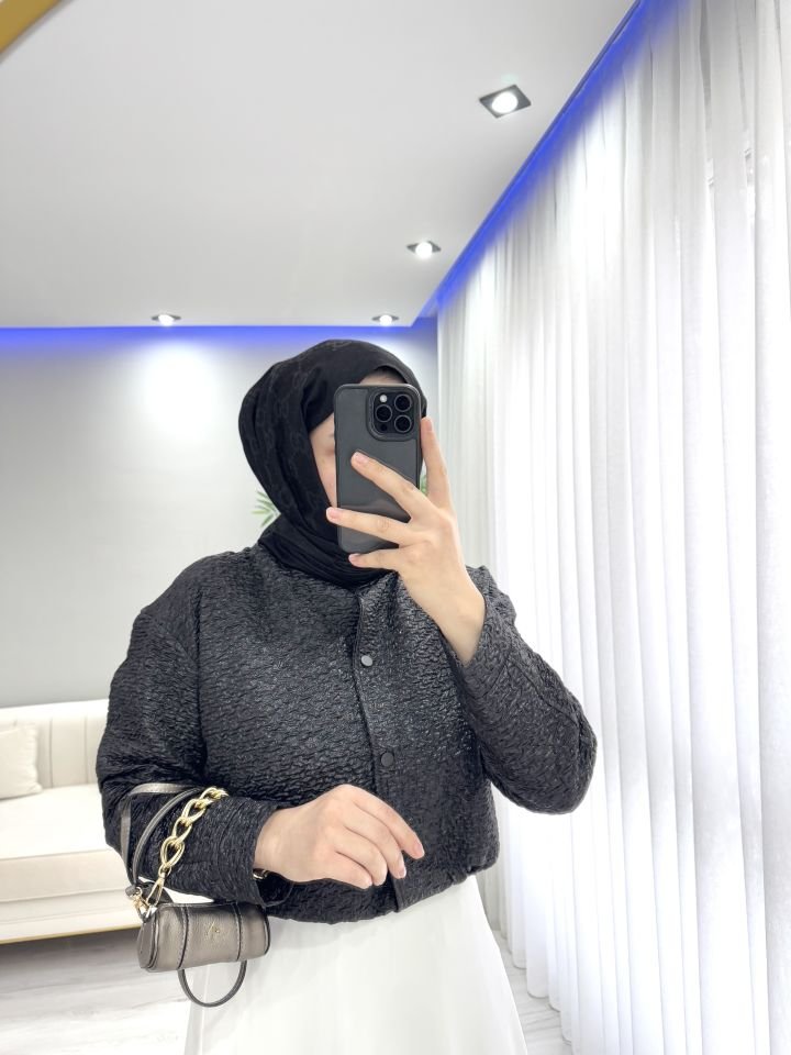 Bambu Jakar ceket siyah