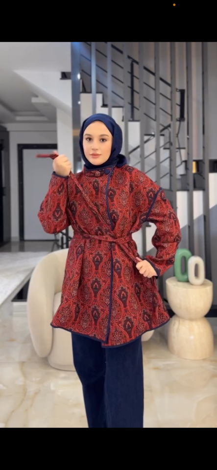 Etnik desen ceket