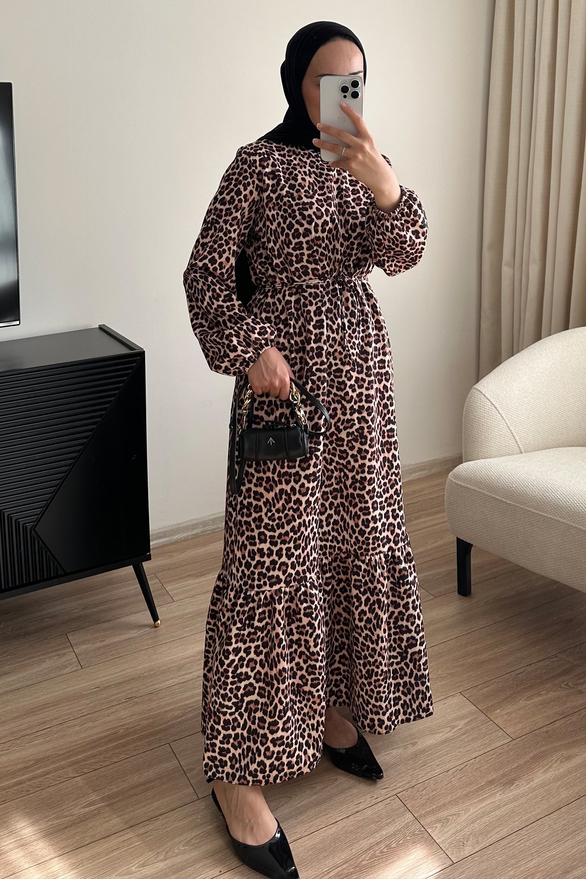 LEOPAR ELBİSE