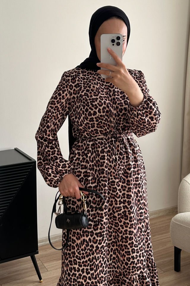 LEOPAR ELBİSE